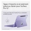Image de Clavier pour tablette microsoft surface pro 12 pouces - violet ep2-32711