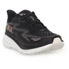 Image de Chaussure de Course Femme HOKA Clifton 9 - Noir - Lacets - Textile