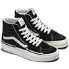 Image de Baskets - VANS - SK8-Hi Reconstruire - Noir - Adulte - Mixte - Textile - Lacets - Plat