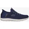 Image de Chaussures Skechers Summits Slip-Ins bleu marine orange - 45