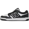 Image de Basket New Balance BB480 - Cuir - Noir - Lacets - Adulte - Mixte