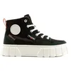 Image de Bottines femme Palladium Pallatower Hi - Noir - Textile - Pointure 37