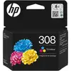 Image de Cartouche D'encre 308 Premium Home Plastique Recyclé Tri-colore 54x95x32 Mm Hp