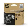 Image de Cartouche D'encre Hp 308e Authentique Noir Evomore (7fp22ue) Pour Hp Envy 6110, 6120, 6130, 6520, 6530