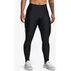 Image de Legging Under Armour HeatGear Logo Full-Length noir vert femme - M
