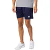 Image de Short Challenger en tricot Under Armour homme bleu - fitness taille élastique