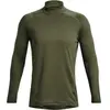 Image de Sous maillot ajusté à col montant Under Armour ColdGear Vert XL 1366066-390