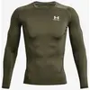 Image de T-shirt Under Armour HeatGear Comp manche longue vert kaki - L