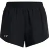 Image de Short femme Under Armour Fly By 3" Noir 1382438-001