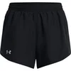 Image de Short femme Under Armour Fly By 3" Noir 1382438-001