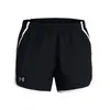 Image de Short de running - UNDER ARMOUR - Fly By 3 - Femme - Respirant - Noir