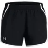 Image de Short femme Under Armour Fly By 3" Noir 1382438-002