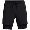 Image de Short Under Armour Launch 5" 2-in-1 noir - S