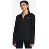 Image de Sweatshirt Under Armour Tech Half Zip Solid noir femme - XS