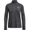 Image de Haut d'entraînement 1/2 zippé femme Under Armour Twist Noir 1384225-001