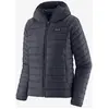 Image de Veste à capuche Patagonia Down Sweater Classic bleu foncé femme - XXL
