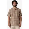 Image de Chemise Patagonia A/C manches courtes marron beige - S