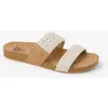 Image de Sandales Reef Cushion Vista marron blanc femme - 37.5