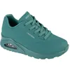 Image de Skechers Uno-Stand On Air   Baskets Femme Bleu cuir synthétique Air Cooled Memory Foam