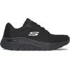 Image de Chaussures Femme SKECHERS Arch Fit 2.0 - Big League Noir - Talon Plat - Lacets