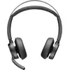 Image de Poly Micro-casque Voyager Focus 2-m Certifié Microsoft Teams Avec Base De Chargement