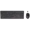 Image de Hp 330 Wireless Mouse And Keyboard Combination Clavier Souris Incluse Universel Rf Sans Fil Azerty Belge Noir