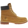 Image de Timberland - Bottines En Cuir Nubuck Miel à Talon Plat Avec Des Lacets Ronds - Miel 47