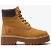 Image de Bottes Timberland Stone Street 6 Inch Lace Up Waterproof jaune blé femme - 37