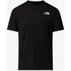 Image de T-shirt The North Face 24/7 Box NSE manche courte noir logo gris clair - S