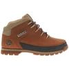 Image de Timberland - Bottines En Cuir Brunes à Talon Plat Avec Des Lacets Ronds Tressés - Brunes 42