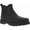 Image de Timberland - Boots Timberland En Cuir Noires Et à Soufflets élastiqués - Noires 44