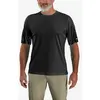 Image de T-shirt Carhartt Force Sun Defender Relaxed Logo manches courtes noir - M