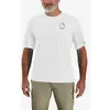 Image de T-shirt Carhartt Force Sun Defender Relaxed Logo manches courtes blanc - L