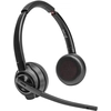 Image de Casque On-ear Savi 8420 Office Cuir Synthétique Noir Accent Rouge Poly