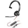 Image de Hp Poly Micro-casque Poly Blackwire 3310 Monaural Usb-c Certifié Microsoft Teams + Adaptateur Usb-c/a