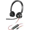 Image de Poly Cuffie Stereo Blackwire 3320 Con Connettore Usb-c + Adattatore Usb-c/a