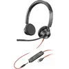 Image de Poly Cuffie Stereo Blackwire 3325 Con Connettore Usb-c Spina Da 3,5 Mm Adattatore Usb-c/a