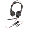 Image de Hp Poly Micro-casque Poly Blackwire 5220 Stéréo Usb-c + Connexion 3,5 Mm + Adaptateur Usb-c/a