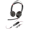 Image de HP Poly Blackwire C5220 ordinateur Micro-casque supra-auriculaire filaire Stereo noir Noise Cancelling micro-casque vo