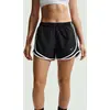 Image de Short Nike Tempo Dri-FIT noir blanc femme - L