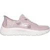 Image de Baskets femme Skechers Go Walk Flex - SKECHERS - Go Walk Flex - Rose - Femme - Plat - Lacets