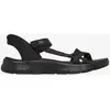 Image de Sandales Skechers Slip-Ins Go Walk Flex Illuminate noir femme - 40
