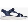 Image de Sandales Skechers Slip-Ins Go Walk Flex Illuminate bleu marine femme - 39