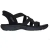 Image de Sandales femme Skechers Reggae Slim Stretch Flex - black