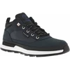 Image de Timberland - Sneakers Timberland En Cuir Bleu Marine Et à Lacets Ronds - Bleu Marine 45