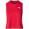 Image de Débardeur The North Face Sunriser rouge fraise femme - XL