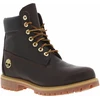 Image de Timberland - Bottines Timberland En Cuir Brunes Et à Lacets Ronds - Brunes 40