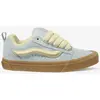 Image de Chaussures Vans Knu-Skool bleu clair jaune marron femme - 39