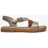 Image de Sandales Timberland Calista Bay Backstrap gris doré femme - 36