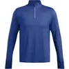 Image de Sweatshirt 1/2 zip Under Armour Qualifier Bleu 1379288-432